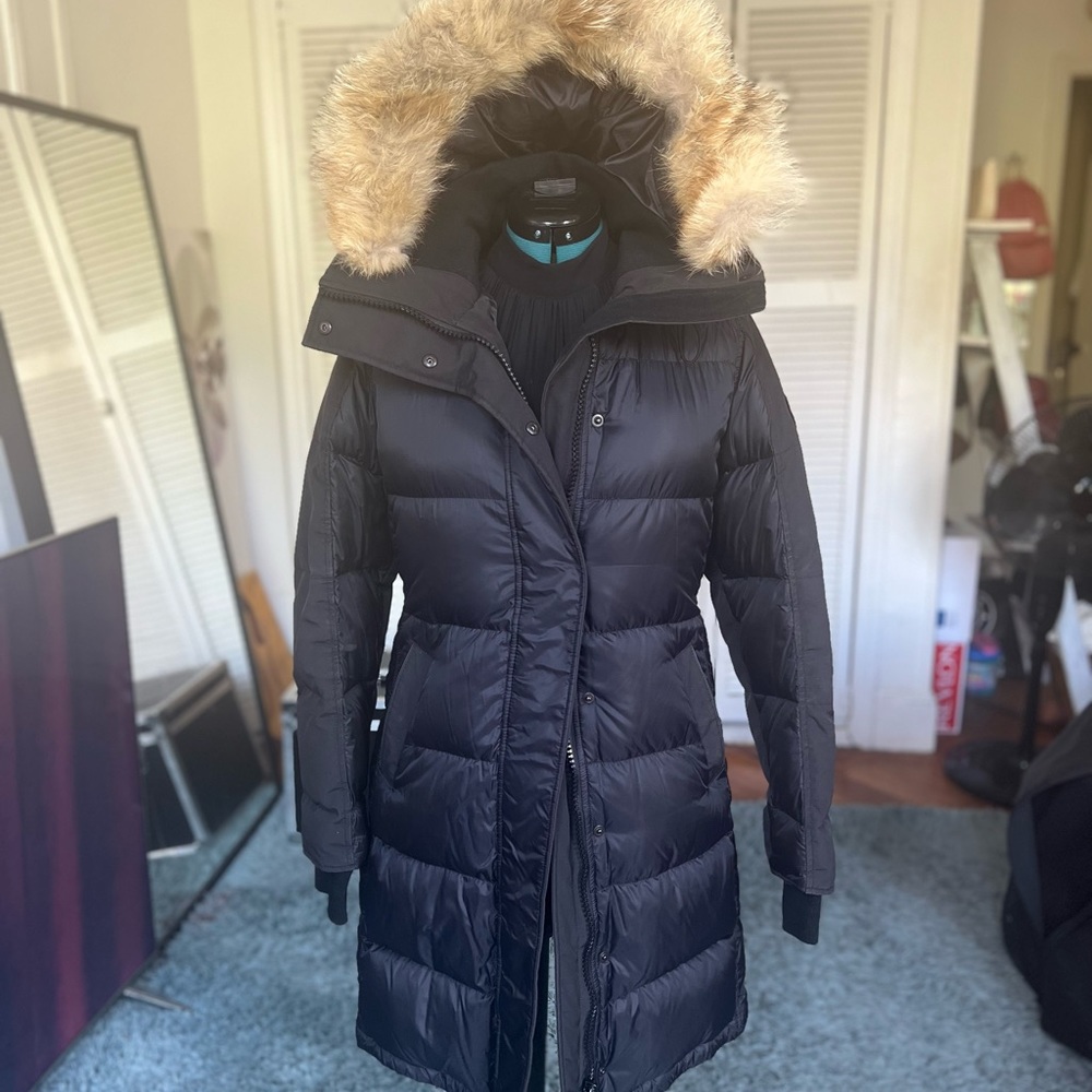 Canada Goose Ladies Rowley Parka - Black Label